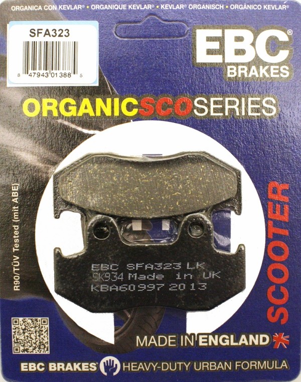 PASTILLA DE FRENO EBC SFAC323