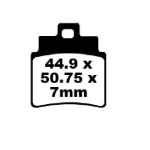 PASTILLA DE FRENO EBC SFAC355