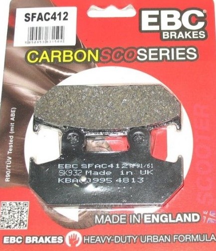 PASTILLA DE FRENO EBC SFAC412