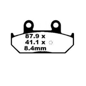 PASTILLA DE FRENO EBC SFAC412