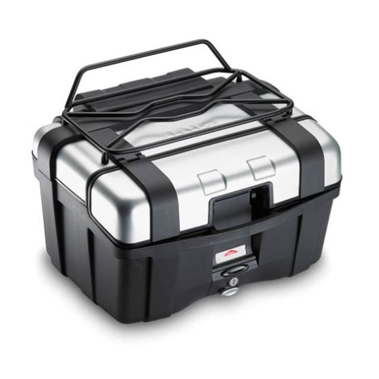 PORTAPAQUETES SUPERIOR METALICO GIVIK NEGRO TRK 33 / 46L