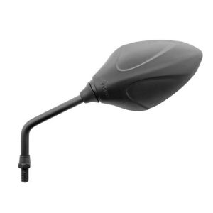 RETROVISOR UNIVERSAL M10 ALUMNIO NEGRO