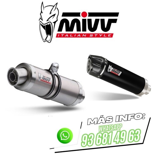 TUBOS DE ESCAPE MIVV