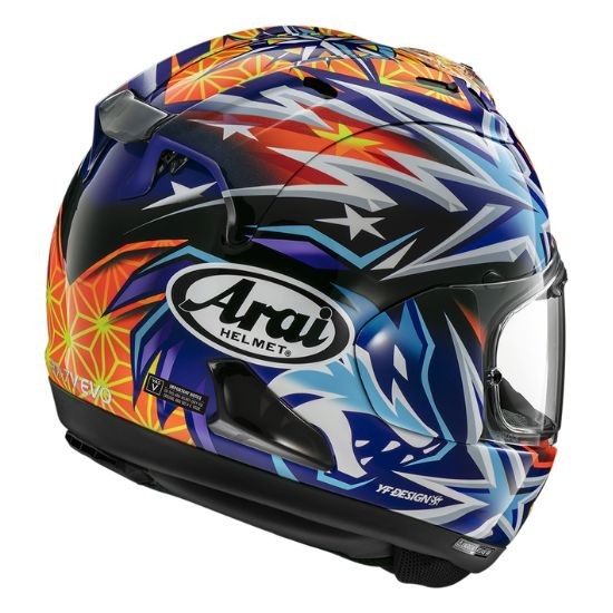 CASCO ARAI RX7 V EVO OKAMOTO COMPASS REPLICA