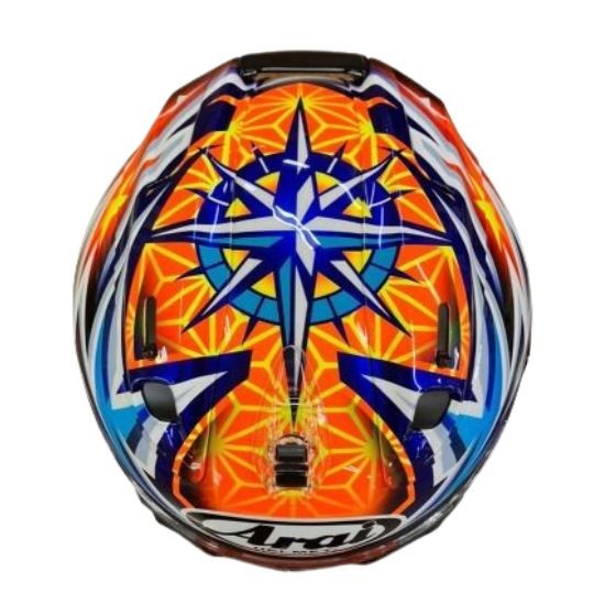 CASCO ARAI RX7 V EVO OKAMOTO COMPASS REPLICA