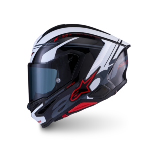 CASCO ALPINESTARS S-R7 A-CORE NEGRO Y BLANCO