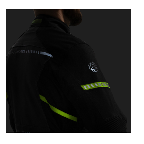 CHAQUETA BROGER OVERLAND GRIS Y AMARILLO FLUOR - Imagen 10