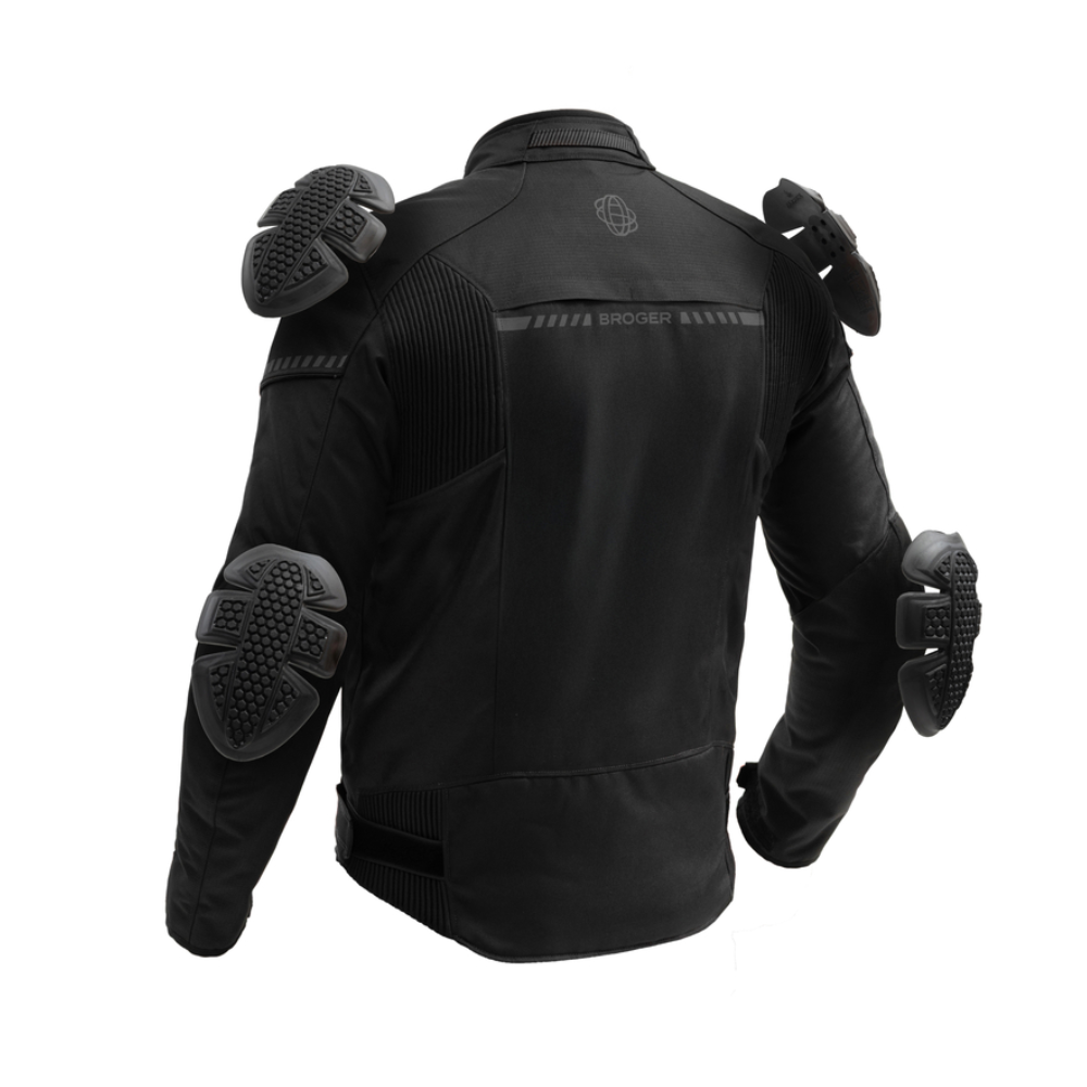 CHAQUETA BROGER GRID NEGRA - Imagen 11