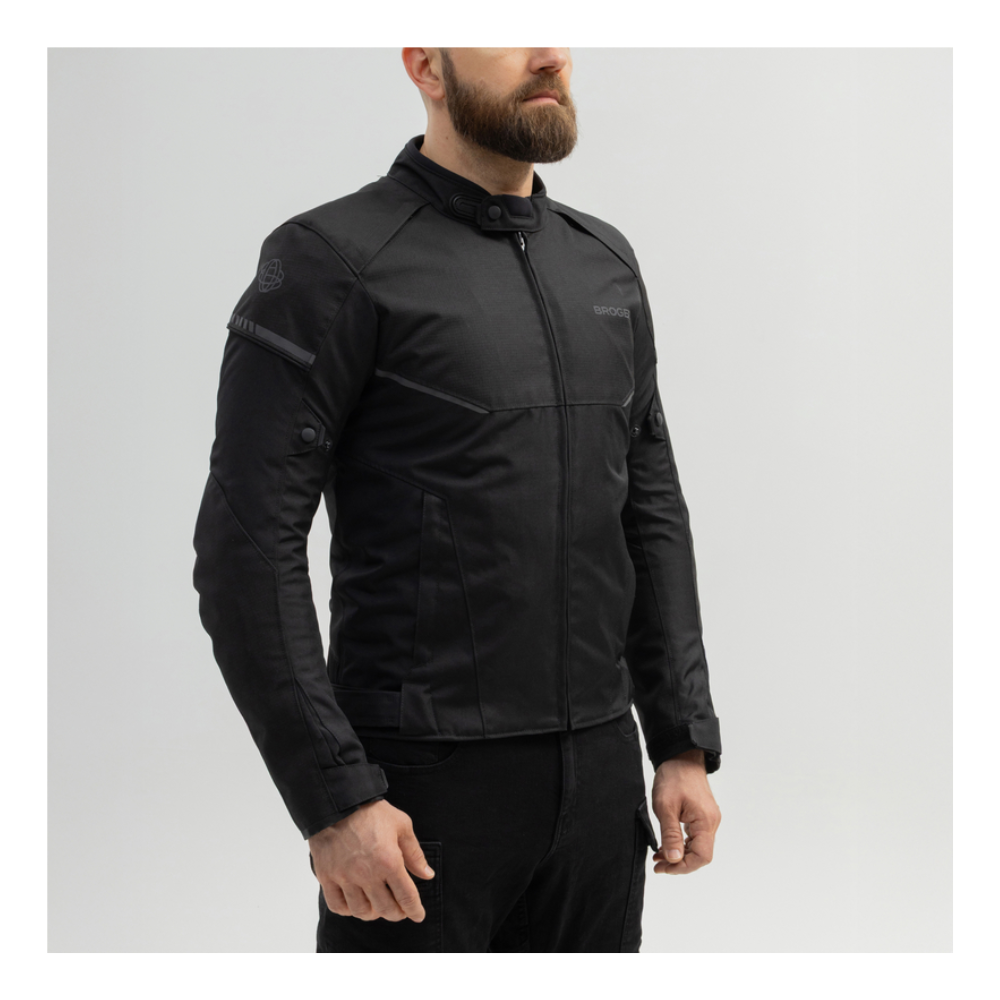 CHAQUETA BROGER GRID NEGRA - Imagen 3