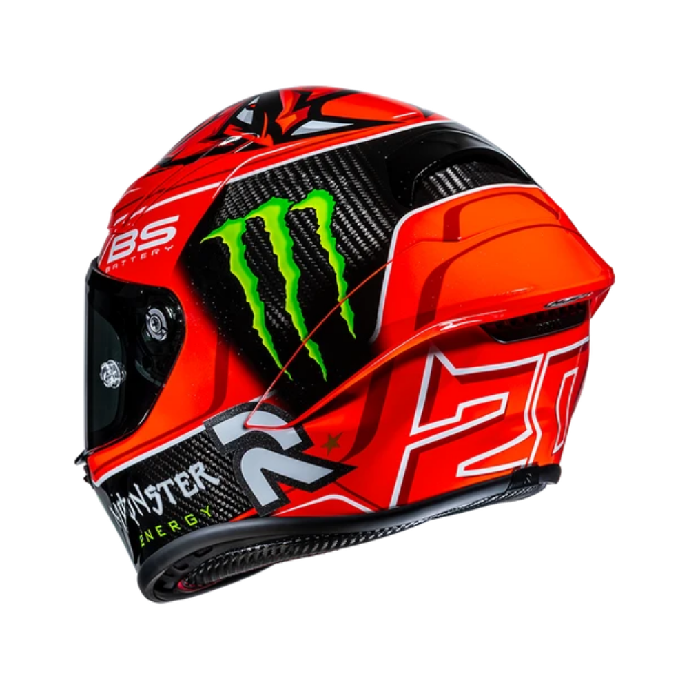CASCO HJC RPHA 1 V2 CARBON RÉPLICA DE QUARTARARO - Imagen 3