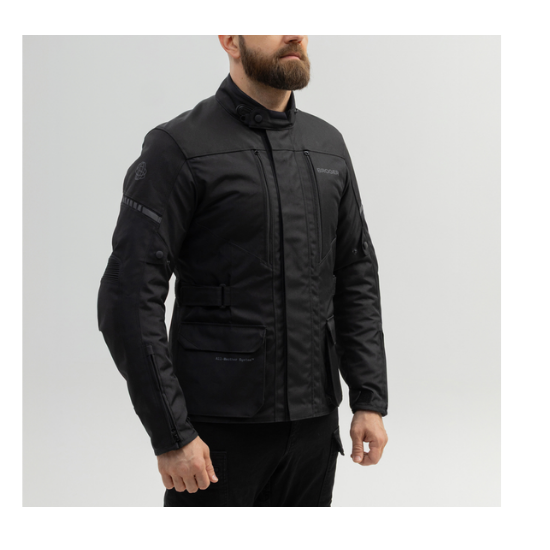 CHAQUETA BROGER OVERLAND NEGRA - Imagen 3