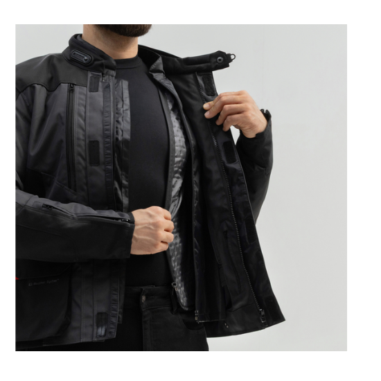 CHAQUETA BROGER OVERLAND GRIS - Imagen 6