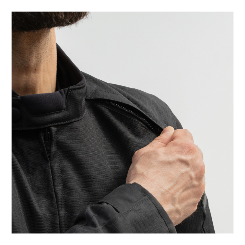 CHAQUETA BROGER GRID NEGRA - Imagen 6