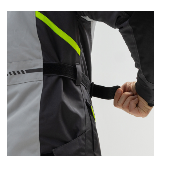 CHAQUETA BROGER OVERLAND GRIS Y AMARILLO FLUOR - Imagen 7