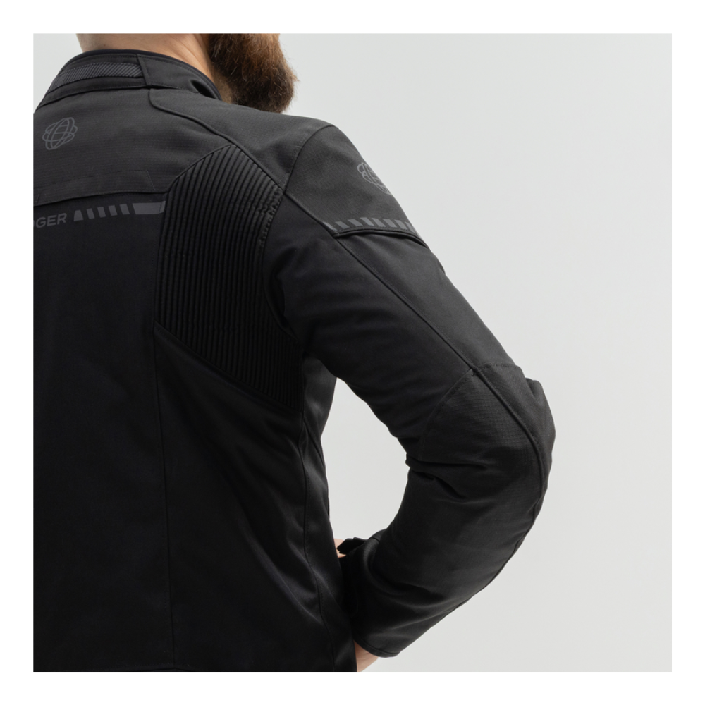 CHAQUETA BROGER GRID NEGRA - Imagen 8