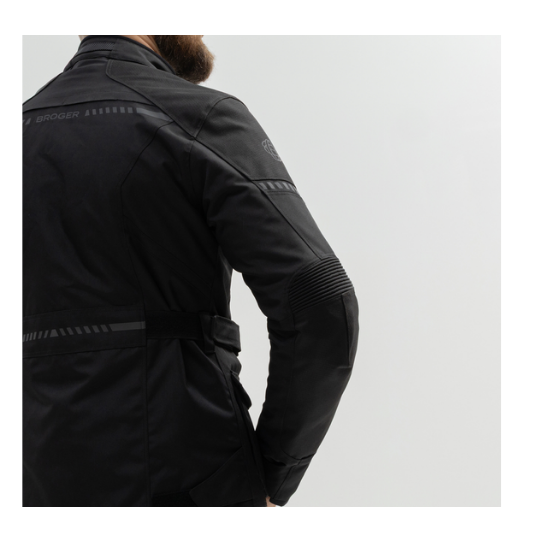 CHAQUETA BROGER OVERLAND NEGRA - Imagen 7
