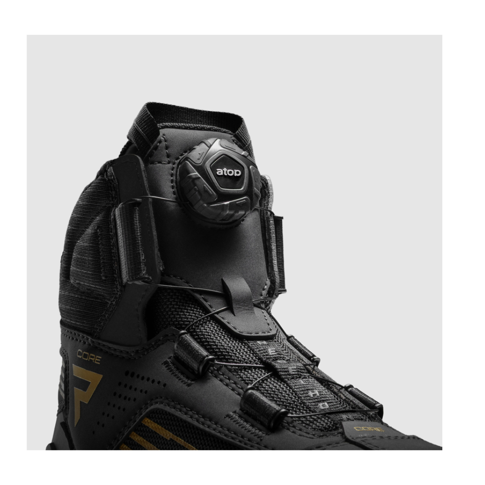 BOTAS REBELHORN CORE NEGRA Y DORADA - Imagen 6