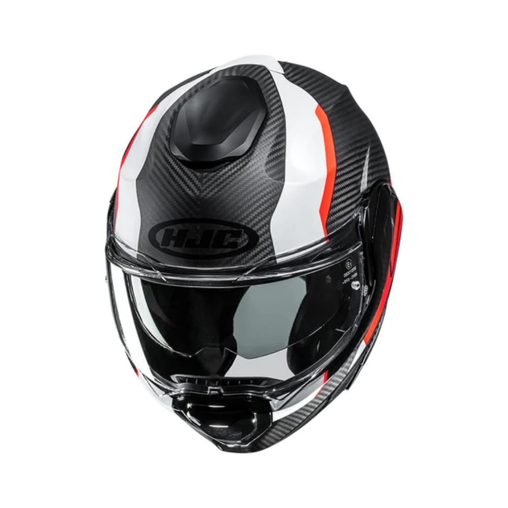 CASCO HJC F100 CARBON ASKAN MC6HSF - Imagen 2