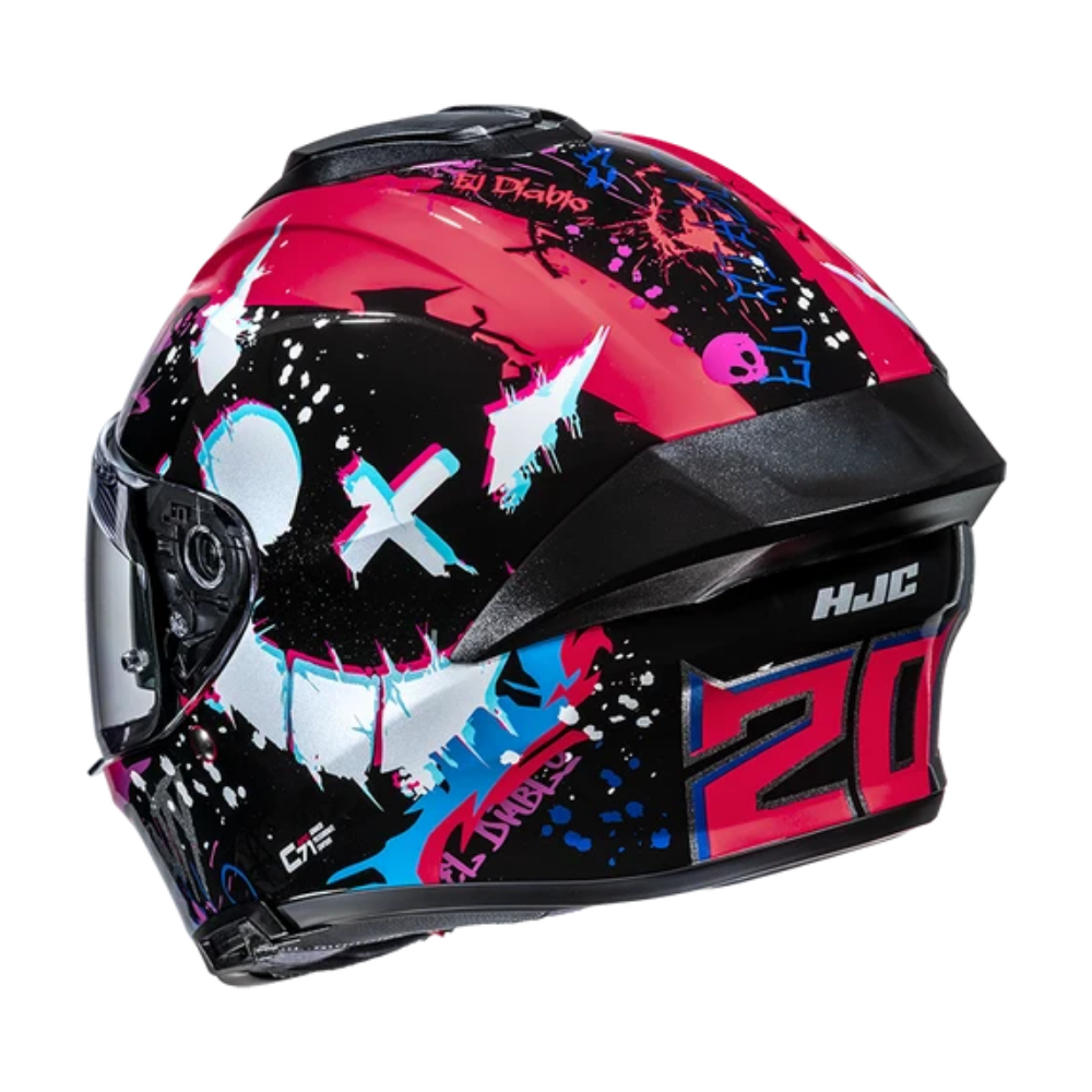 CASCO HJC C71 FQ20 MC8 - Imagen 4