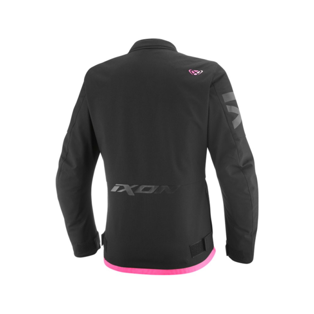 CHAQUETA IXON COMBAT LADY NEGRA Y ROSA - Imagen 2