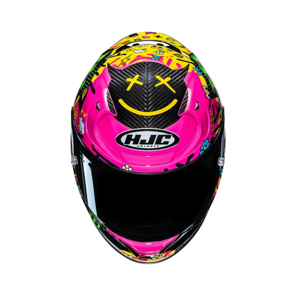 CASCO HJC RPHA 12 CARBON QUARTARARO EN LE MANS 4 - Imagen 4