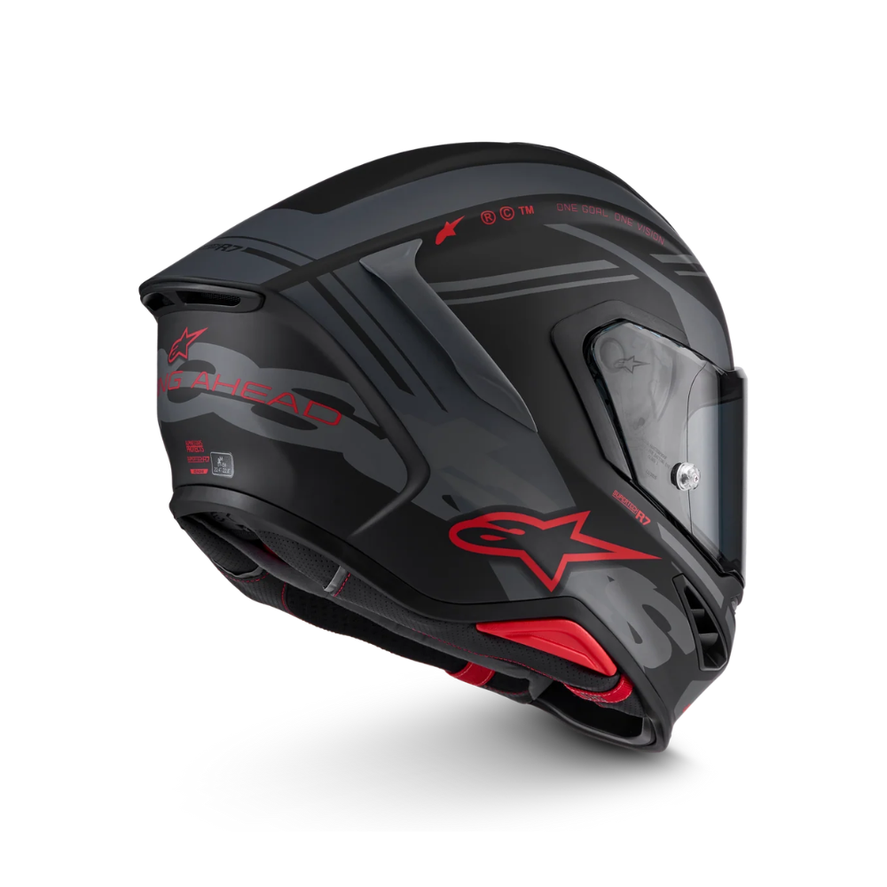 CASCO ALPINESTARS S-R7 A-CORE NEGRO MATE - Imagen 6