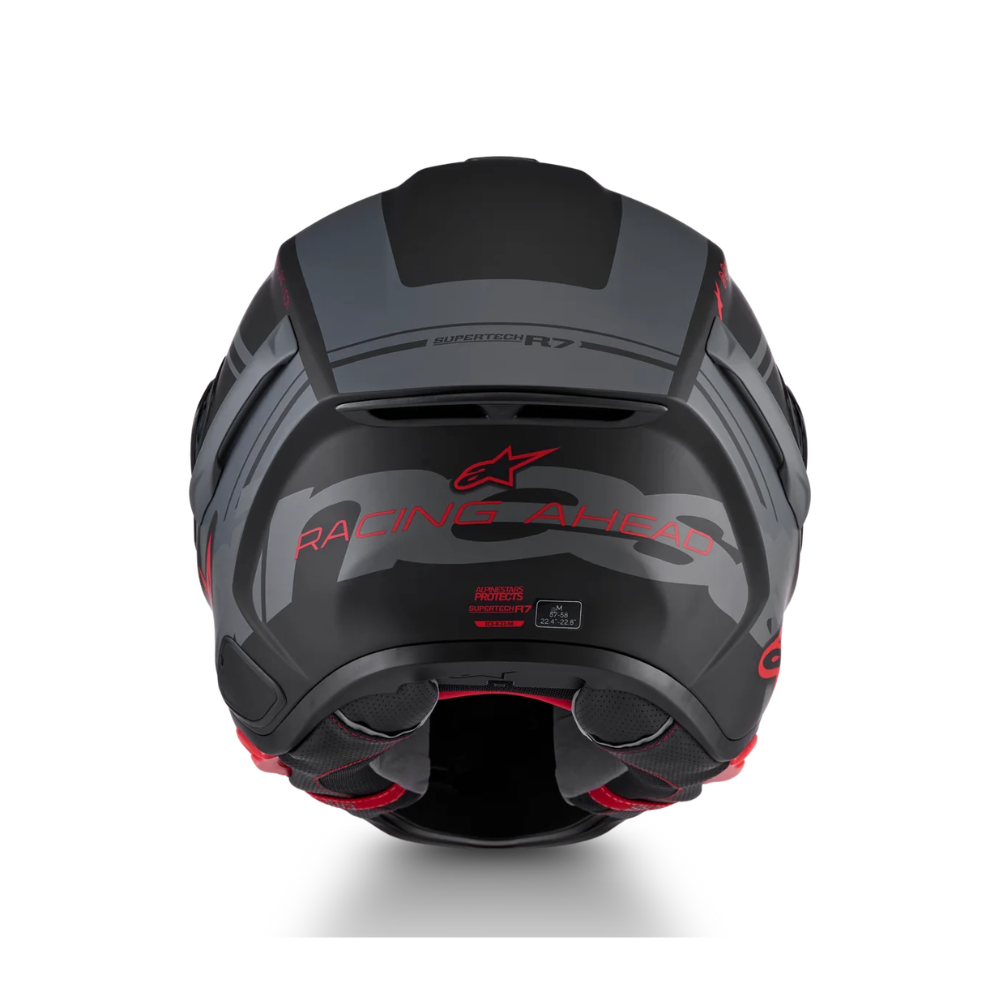 CASCO ALPINESTARS S-R7 A-CORE NEGRO MATE - Imagen 7