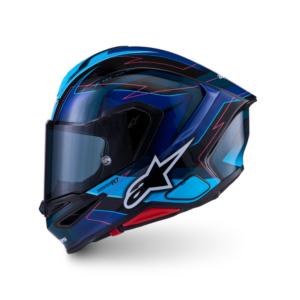 CASCO ALPINESTARS S-R7 KINETIS NEGRO Y AZUL