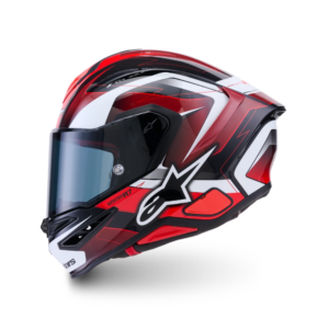 CASCO ALPINESTARS S-R7 KINETIS NEGRO Y ROJO