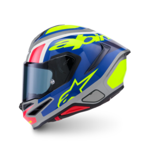 CASCO ALPINESTARS S-R7 LUMEN PLATA AMARILLO