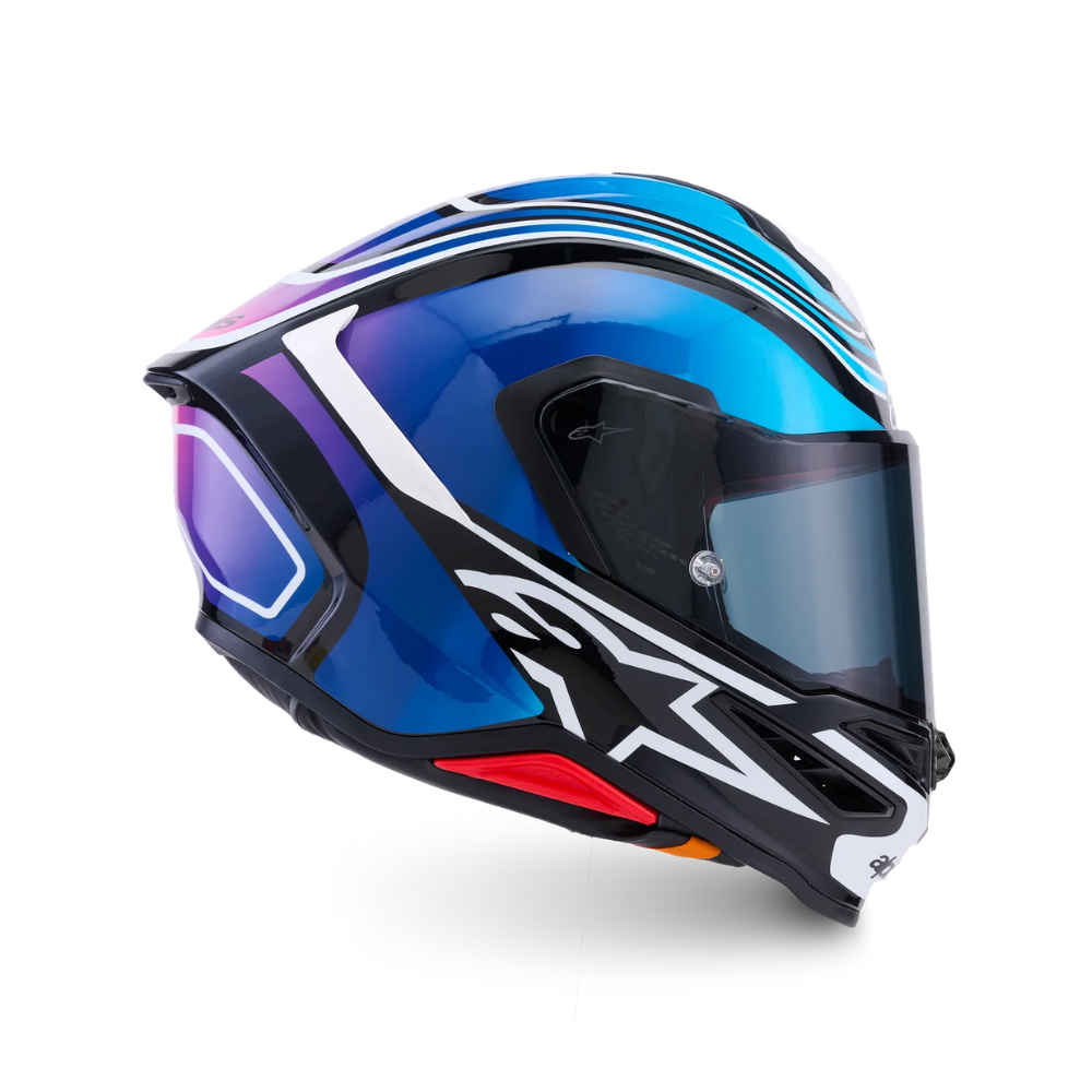 CASCO ALPINESTARS S-R7 ZEAL AZUL - Imagen 5