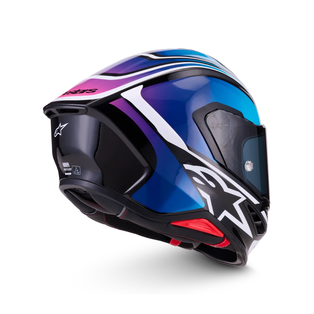 CASCO ALPINESTARS S-R7 ZEAL AZUL - Imagen 3