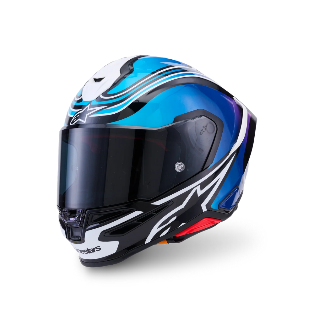 CASCO ALPINESTARS S-R7 ZEAL AZUL - Imagen 2