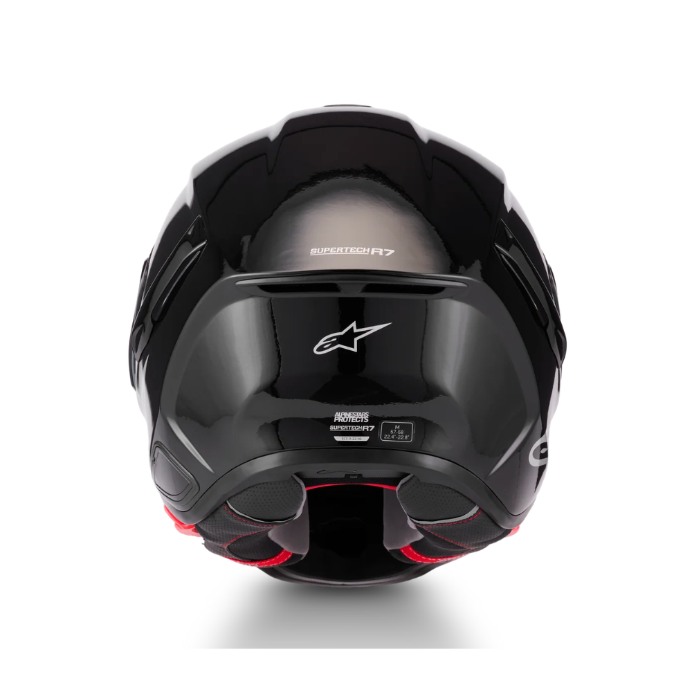 CASCO ALPINESTARS S-R7 NEGRO - Imagen 3