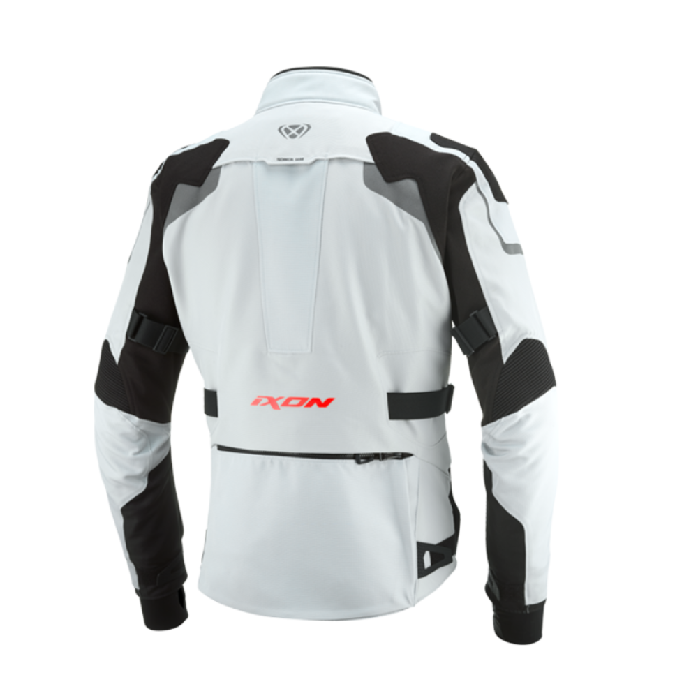 CHAQUETA IXON ODIN GRIS CLARO Y NEGRA - Imagen 2